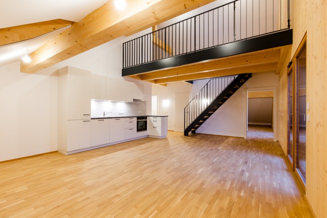 Ausblick von der Mietwohnung Top 5